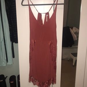 Free people rust colored dress